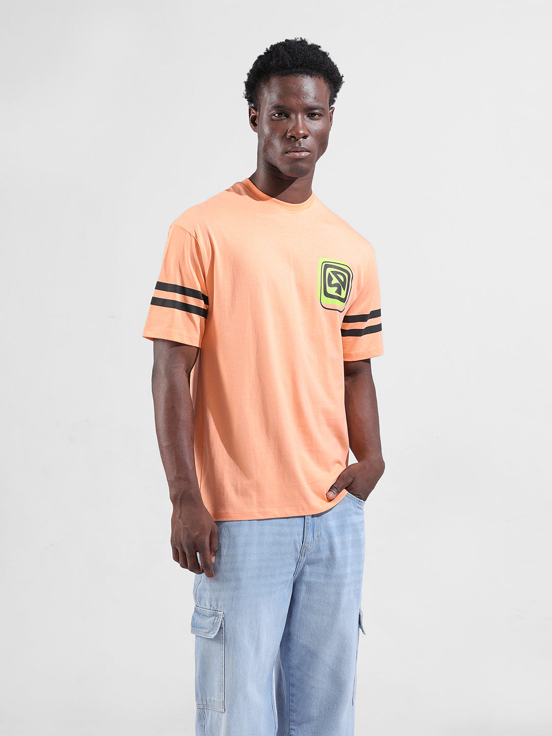 Printed Oversized Pure Cotton's T-shirt