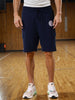 Men's Navy Blue Relaxed Fit Character Printed Shorts