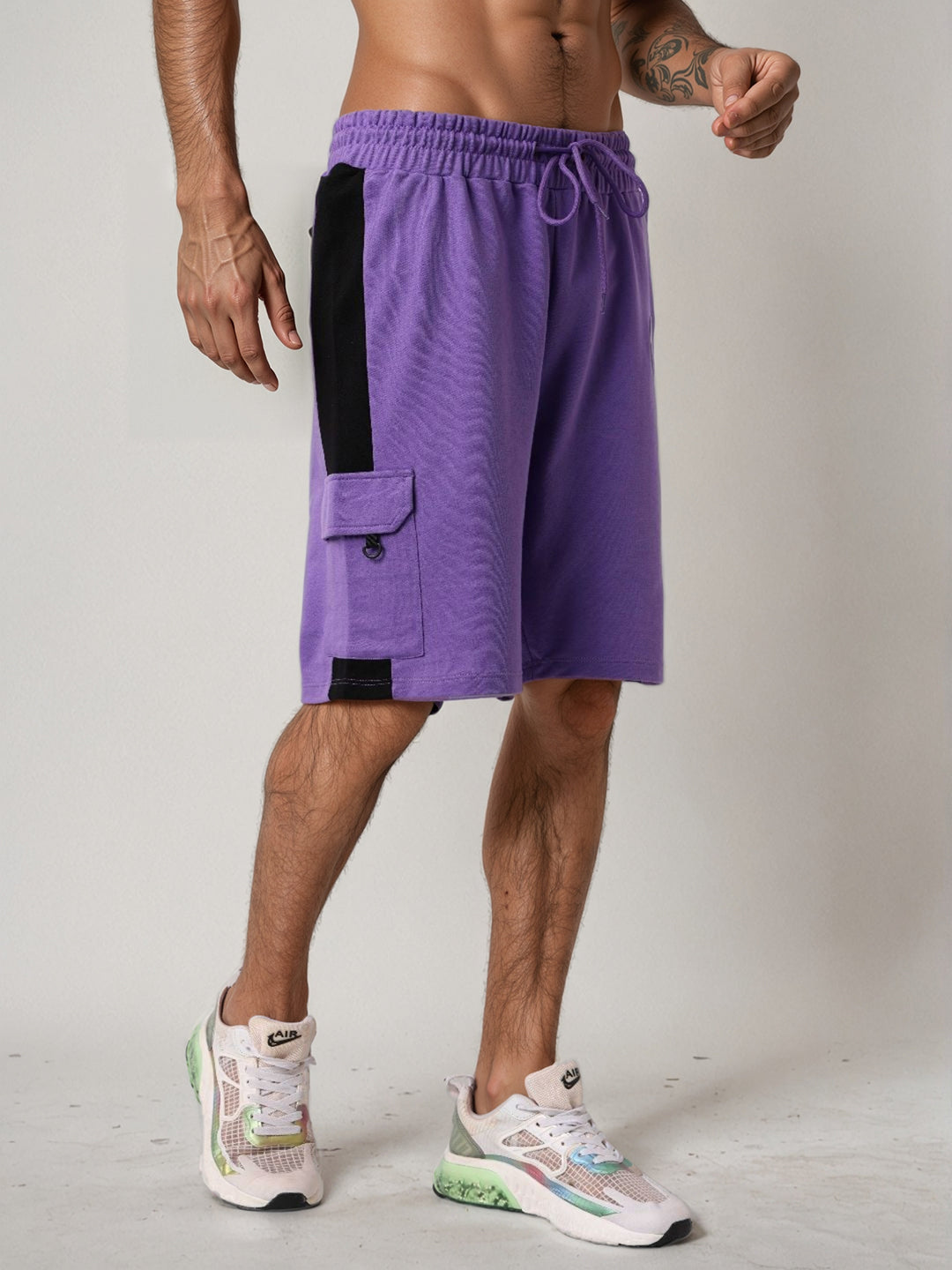 Men's Superman Printed Oversized Fit Shorts
