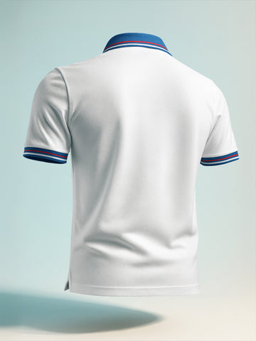 Men's White Regular Fit Superman Superman Character T-Shirt