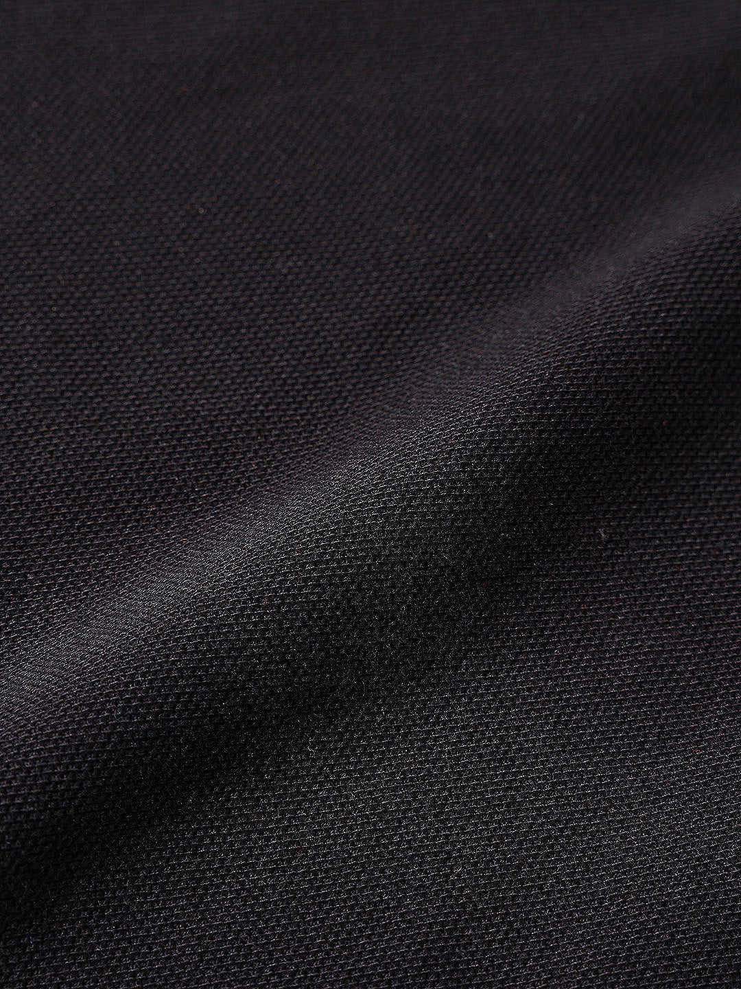 Men's Black Regular Fit Solid Superman Character T-Shirt