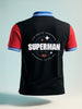 Men's Red Regular Fit Superman Superman Character T-Shirt