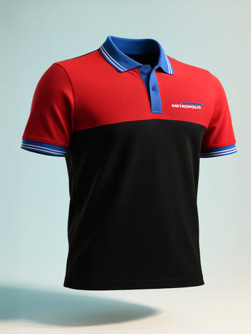 Men's Red Regular Fit Superman Superman Character T-Shirt