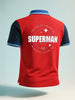 Men's Red Regular Fit Superman Superman Character T-Shirt