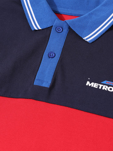 Men's Red Regular Fit Superman Superman Character T-Shirt