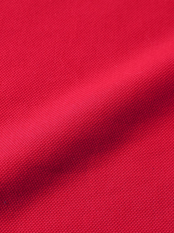 Men's Red Regular Fit Solid Superman Character T-Shirt