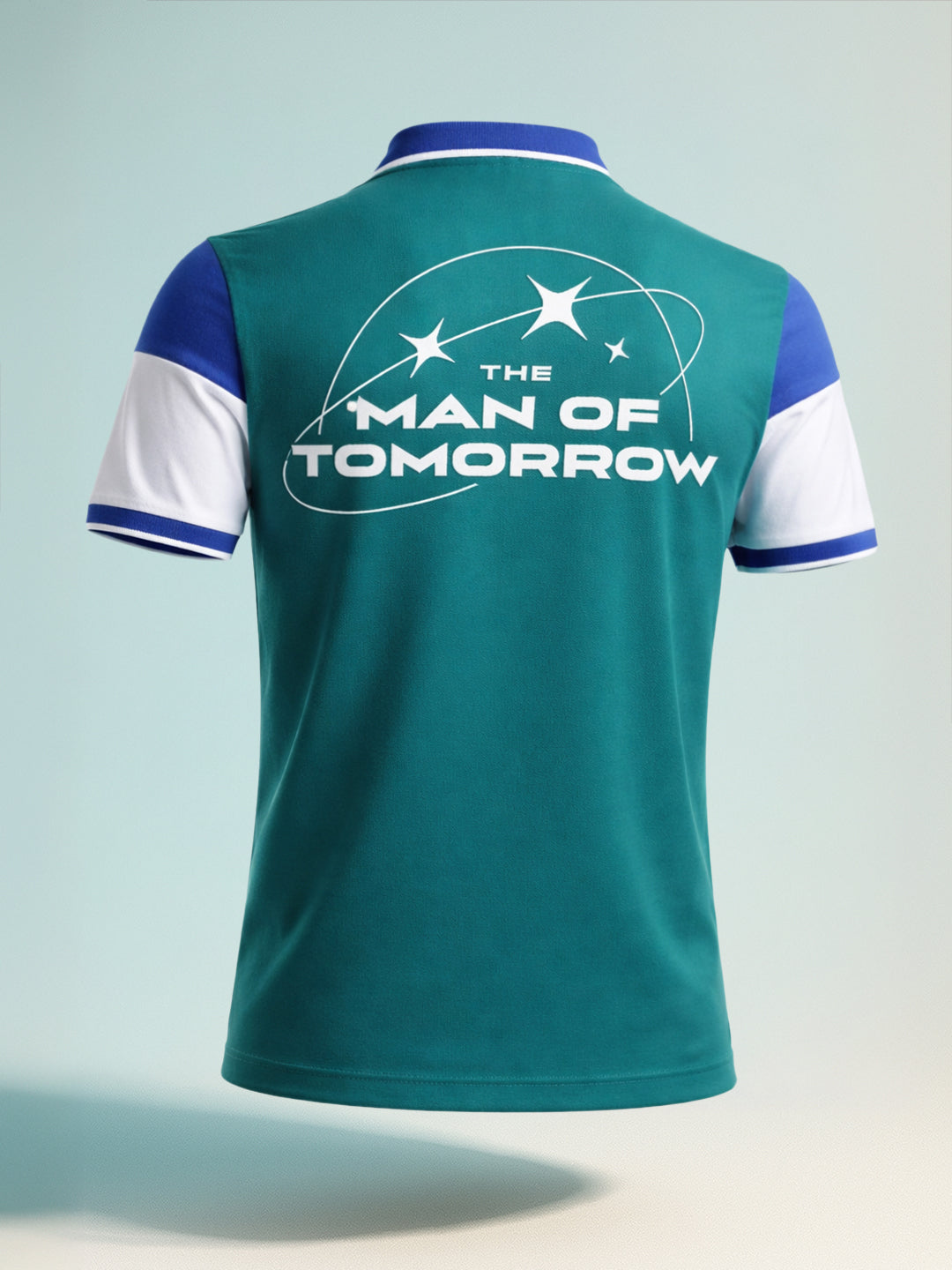 Men's Green Regular Fit Graphic Warner Bros T-Shirt