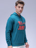 Men's Green Regular Fit Character Tom & Jerry Printed Sweatshirt