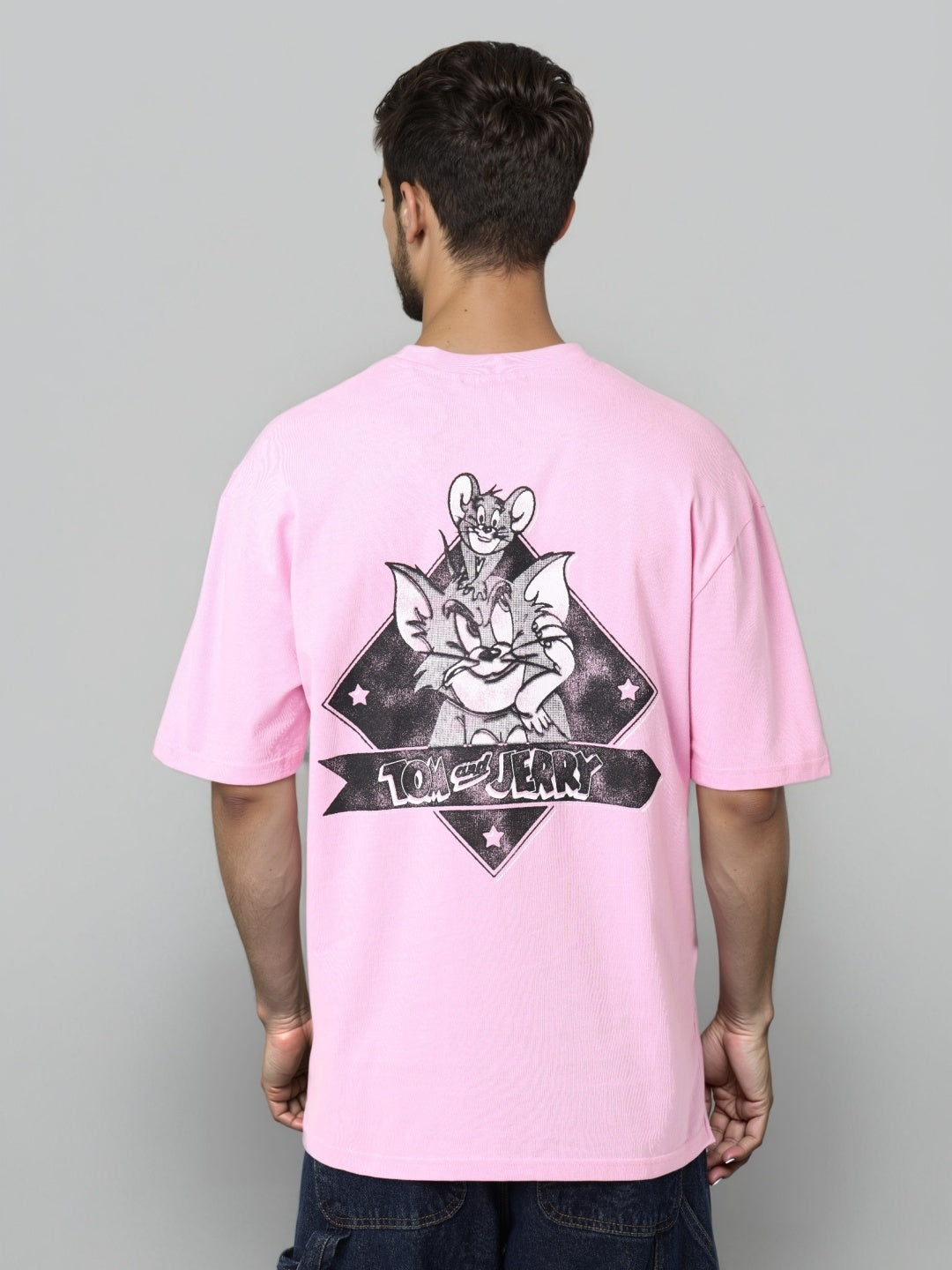 Men's Printed Pockets Boxy T-shirt