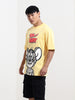 Men's Printed Raw Edge Boxy T-shirt