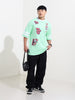 Men's Printed Applique T-shirt