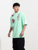 Men's Printed Applique T-shirt