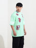 Men's Printed Applique T-shirt