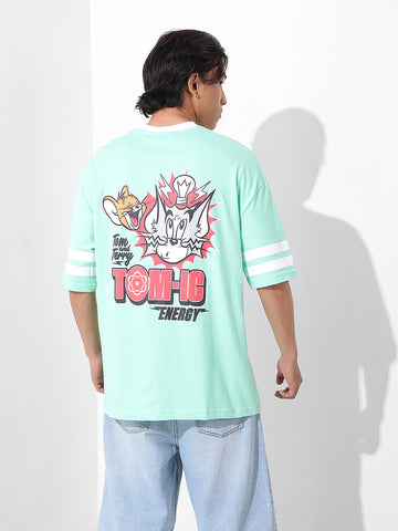 Men's Printed Applique T-shirt