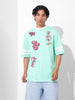 Men's Printed Applique T-shirt