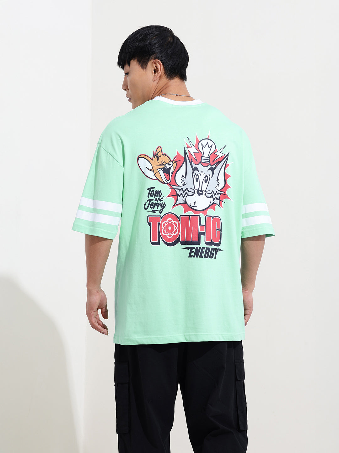 Men's Printed Applique T-shirt