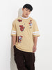 Men's Printed Applique T-shirt