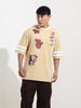 Men's Printed Applique T-shirt