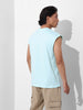Men's Blue Oversized Tom&Jerry Character Merchandise T-Shirt