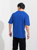 Men's Printed Raw Edge Boxy T-shirt