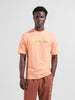 Men's Orange Boxy Fit Character Tom & Jerry Printed Crew Neck T-Shirt