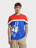 Men's Red Boxy Fit Tom&Jerry Character Merchandise T-Shirt