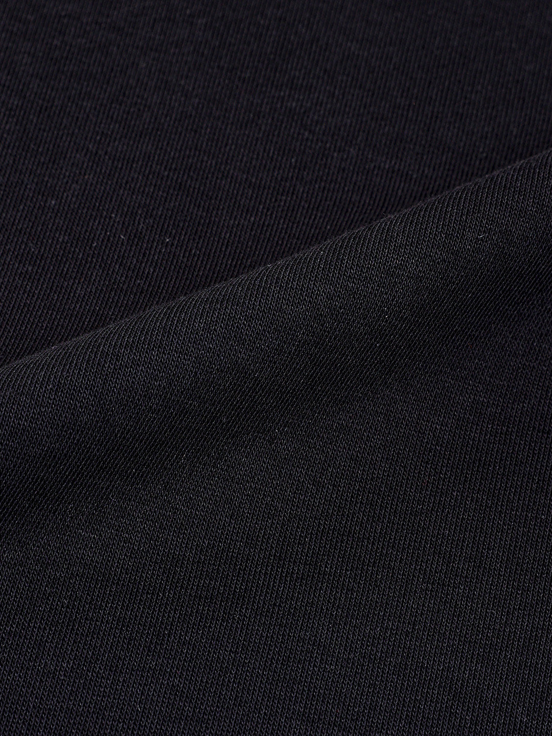 Men's Black Relaxed Fit Varsity Casual Sweatshirt