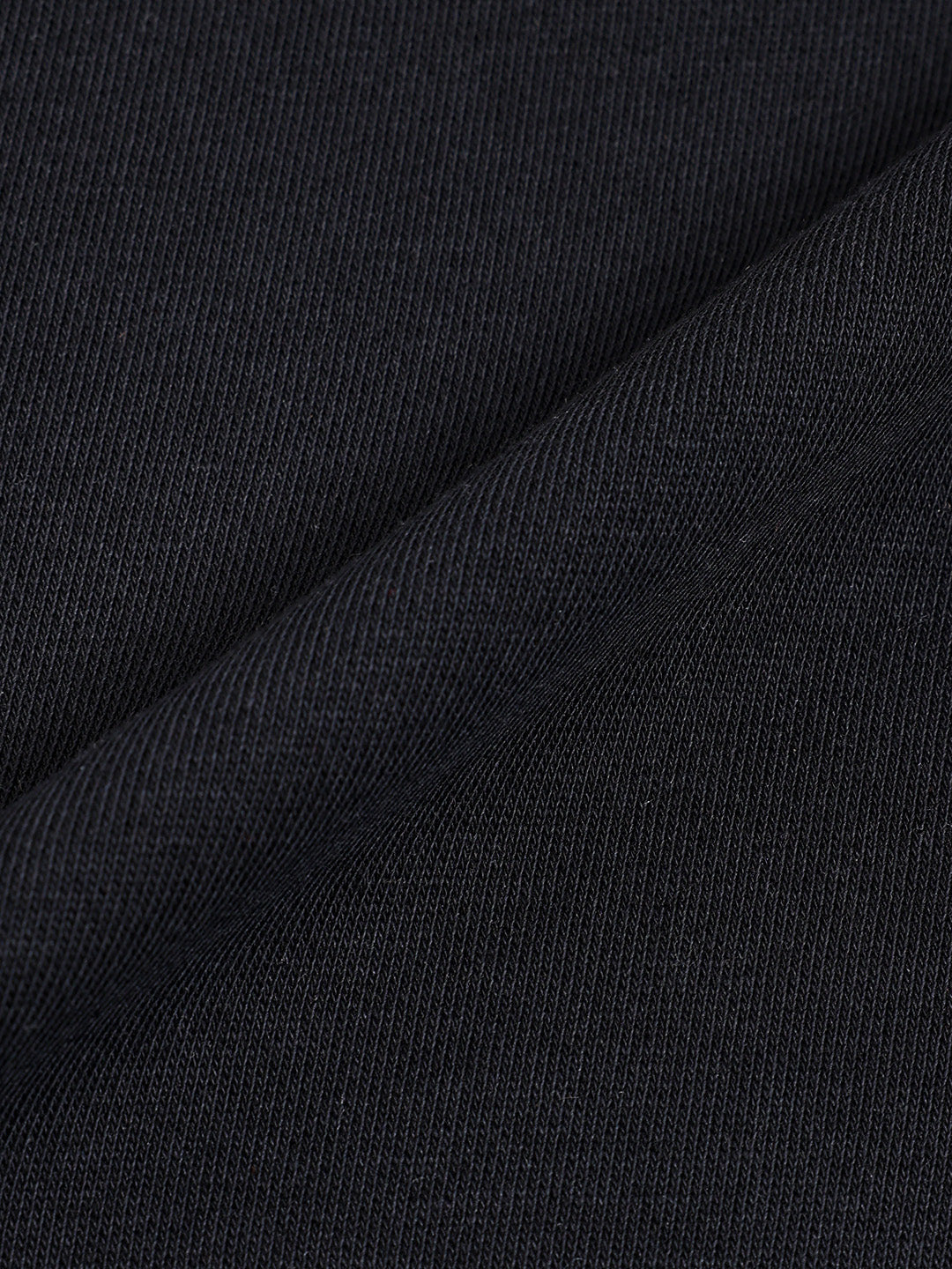 Men's Black Relaxed Fit Graphic Printed Casual Sweatshirt