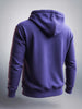 Men's Purple Relaxed Fit Graphic Printed Casual Sweatshirt