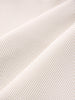 Men's White Loose Fit Textured Casual Joggers