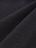 Men's Black Loose Fit Textured Casual Joggers