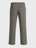 Men's Khaki Relaxed Fit Textured Casual Joggers