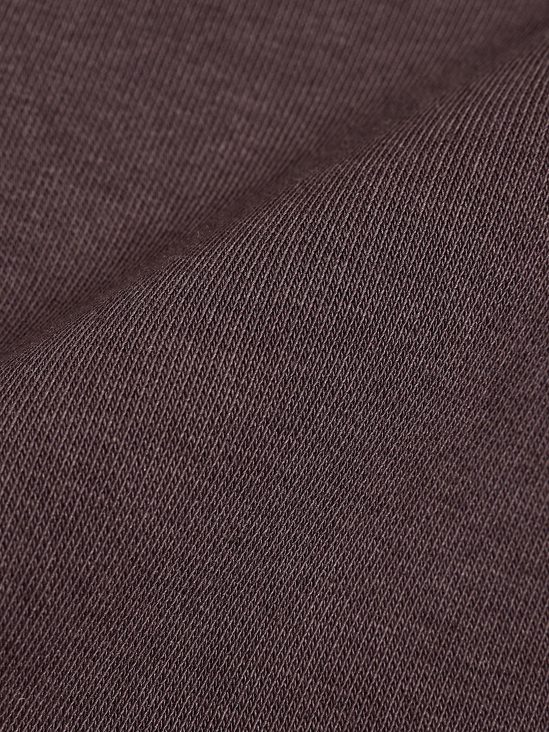 Men's Brown Relaxed Fit Embroided Casual Sweatshirt