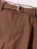Men's Brown Relaxed Fit Solid Utility Trousers