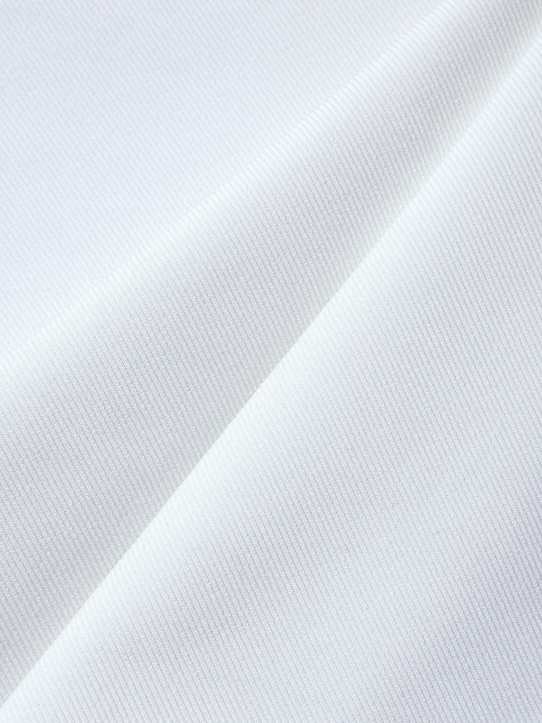 Men's White Relaxed Fit Solid Utility Trousers