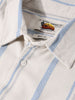 Men's Cream Boxy Fit Resort Wear Textured Shirt