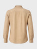 Men's Beige Slim Fit Textured Party Wear Shirt