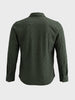 Men's Green Slim Fit Solid Party Wear Shirt