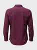 Men's Maroon Slim Fit Textured Party Wear Shirt
