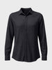 Men's Black Slim Fit Textured Party Wear Shirt