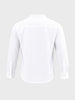 Men's White Slim Fit Textured Party Wear Shirt
