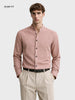 Men's Purple Slim Fit Textured Party Wear Shirt
