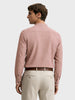 Men's Purple Slim Fit Textured Party Wear Shirt