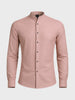 Men's Purple Slim Fit Textured Party Wear Shirt