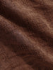 Men's Brown Boxy Fit Textured Resort Wear Shirt