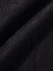 Men's Black Boxy Fit Textured Resort Wear Shirt