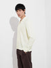 Men's Cream Relaxed Fit Resort Wear Shirt