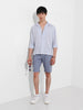 Men's Purple Relaxed Fit Resort Wear Shirt