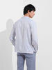 Men's Purple Relaxed Fit Resort Wear Shirt