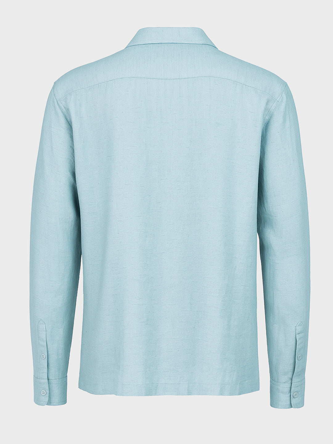 Men's Blue Relaxed Fit Printed Casual Shirt